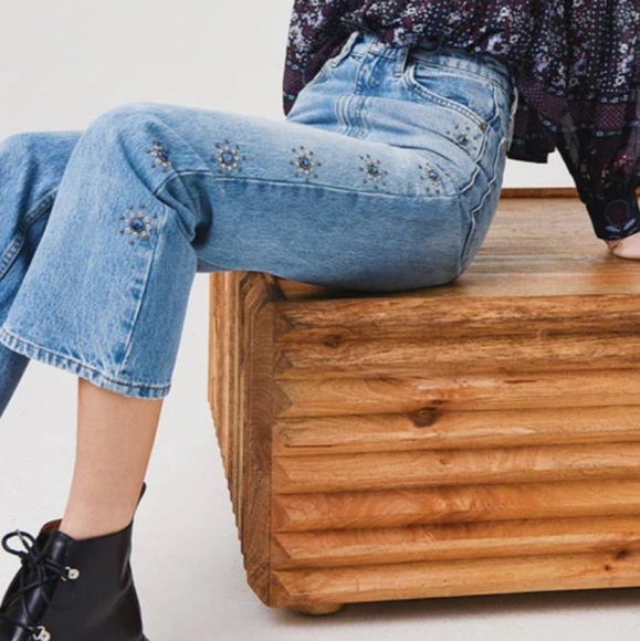 RE/DONE Levis Indigo Stud Jeans
